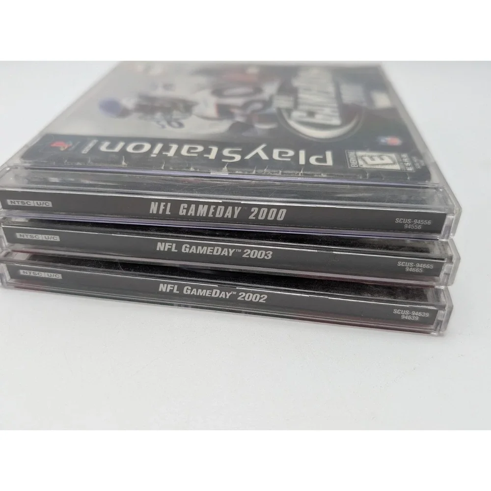 NFL GameDay Lot 2000, 2002, ‎ 2003 /  PlayStation 1 PS1 / CIB Complete